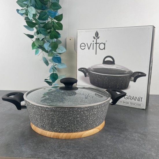 EVİTA 28 CM BASIK TENCERE